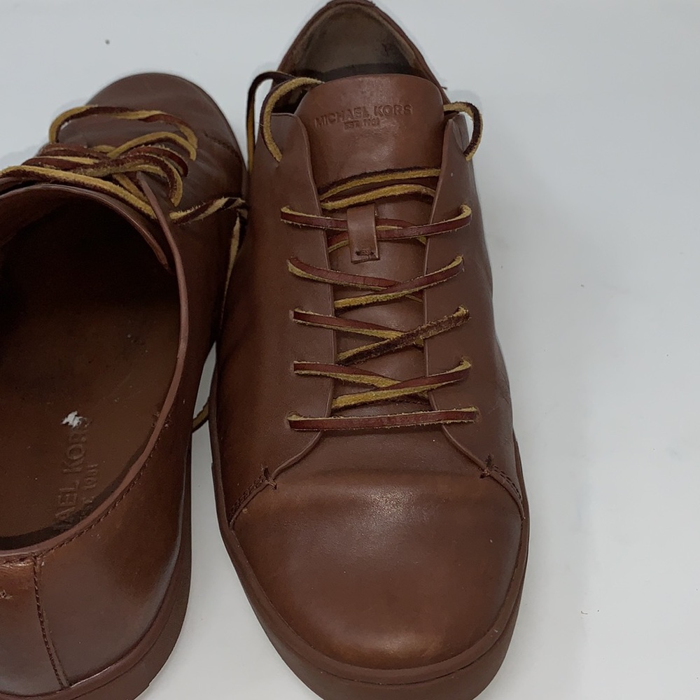 Michael Kors Men's Leather Sneakers - Picture 10 of 15